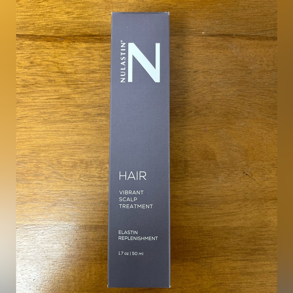NEW IN BOX Nulastin Hair Vibrant Scalp Treatment